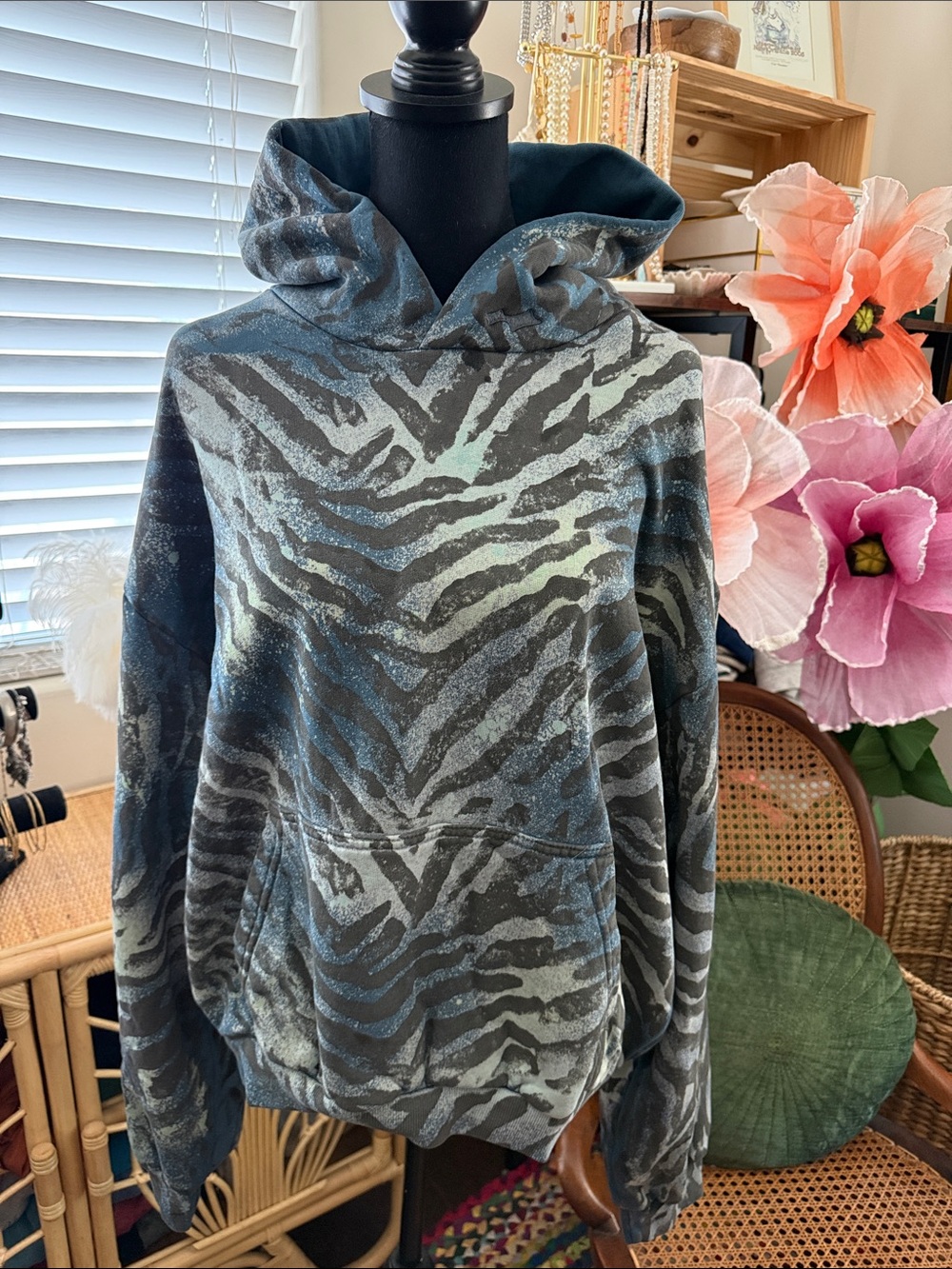 Skylrk Justin Bieber Live Coachella 2026 Zebra Hoodie